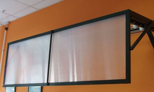 Cubretendal con frente o lateral