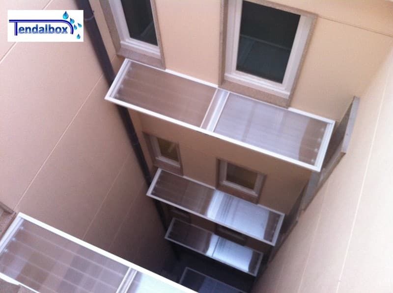 Cubretendales corredera fabricados por Tendalbox